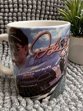 Dale Earnhardt Graphic Ceramic Mug with Driver Portrait